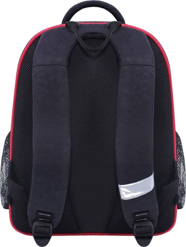 Черный школьный рюкзак для мальчиков с принтом автомобиля Bagland (53767)