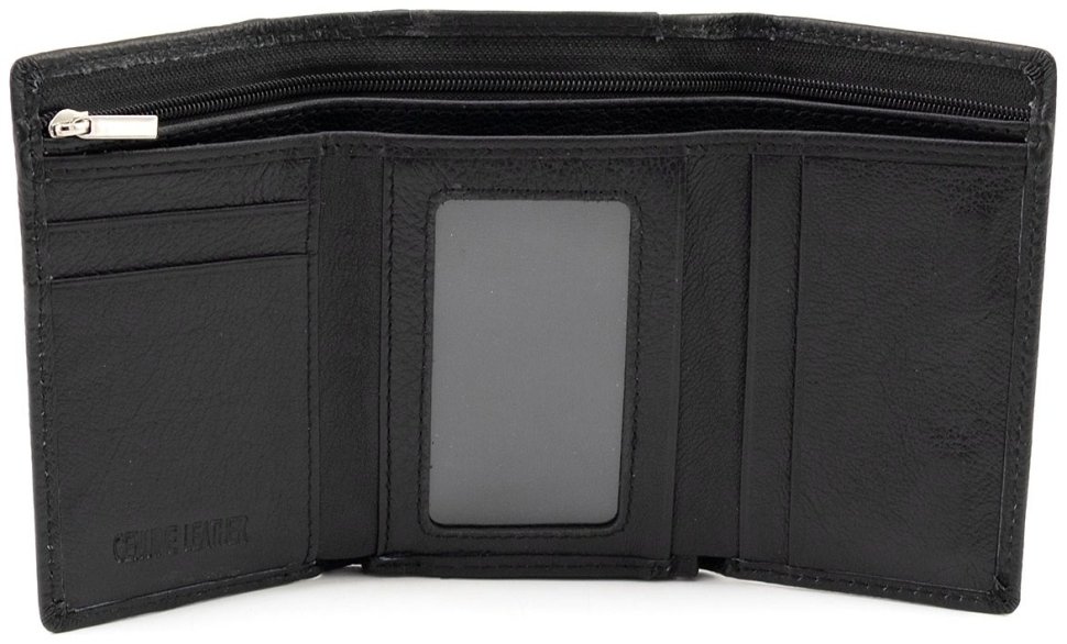 Небольшой кожаный женский кошелек ST Leather 94567 черный фото №2 Небольшой кожаный женский кошелек ST Leather 94567 черный modnotak фото №2