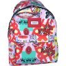 Разноцветный женский рюкзак из текстиля с отсеком для ноутбука Bagland Stylish 55767 - 1
