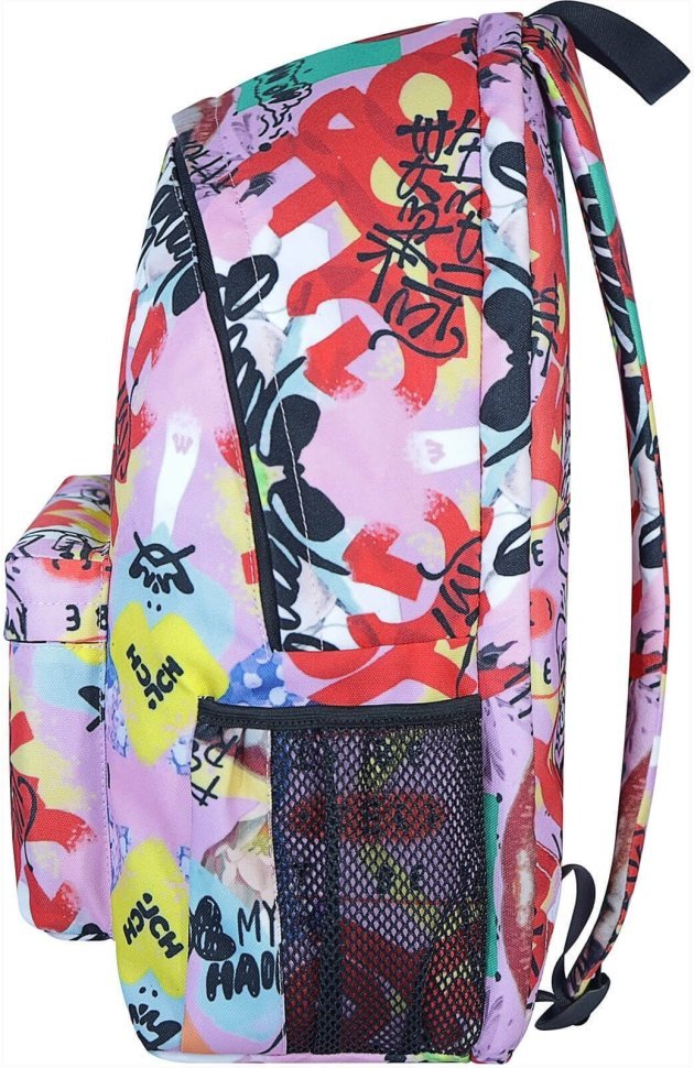 Разноцветный женский рюкзак из текстиля с отсеком для ноутбука Bagland Stylish 55767