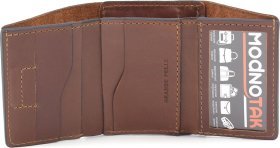 Компактний жіночий гаманець з італійської шкіри Grande Pelle (55967)