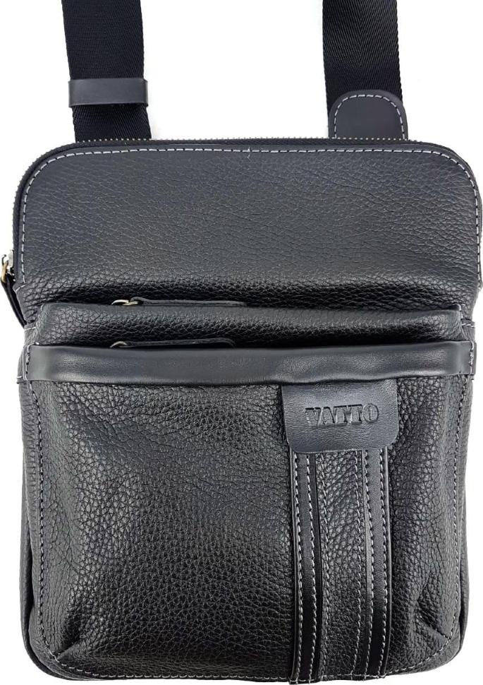 Зручна сумка планшет зі шкіри Флотар середнього розміру VATTO (11709)