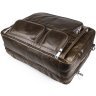 Мужская кожаная деловая сумка с отсеком под ноутбук Vintage 2414216 - 5