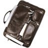 Мужская кожаная деловая сумка с отсеком под ноутбук Vintage 2414216 - 6