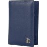 Обложка для паспорта из кожи флотар без застежки Hammonds Flycatcher PH602 синего цвета 107967 modnotak фото - 5