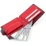 Чорно-червоний чоловічий гаманець на кнопці KARYA (0417-45) - 4