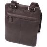 Мужская сумка планшет из натуральной зернистой кожи с текстильным регулируемым ремнем Tony Perotti коричневого цвета 108367 фото №2 Мужская сумка планшет из натуральной зернистой кожи с текстильным регулируемым ремнем Tony Perotti коричневого цвета 108367 modnotak фото - 2