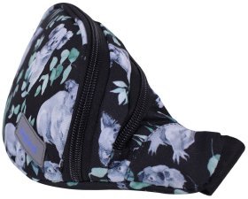 Поясная женская сумка (бананка) текстильная с принтом коал Bagland 111168