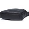 Класична наплічна сумка планшет в чорному кольорі VINTAGE STYLE (14486) - 5