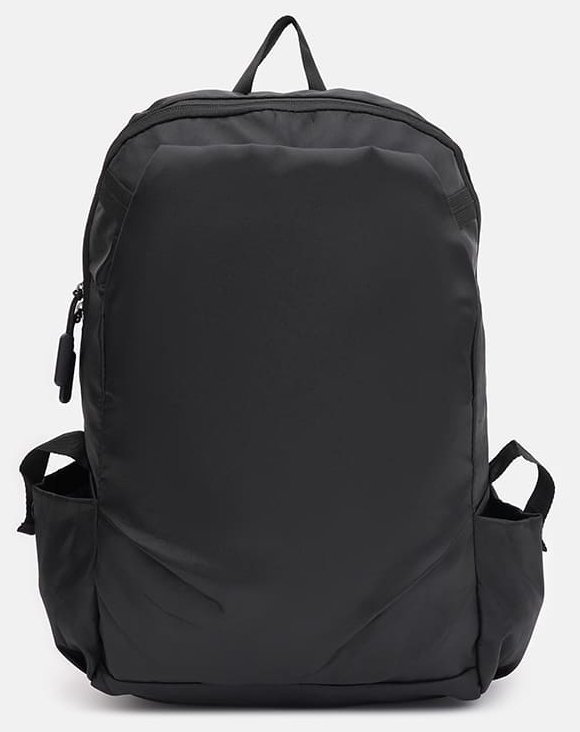Мужской рюкзак из черного текстиля на одно отделение Monsen 71768