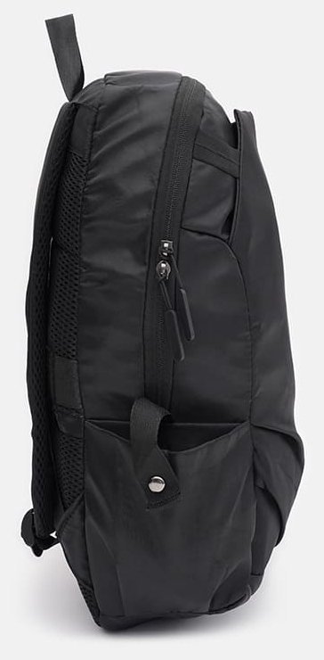 Мужской рюкзак из черного текстиля на одно отделение Monsen 71768