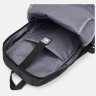 Чоловічий рюкзак із чорного текстилю на одне відділення Monsen 71768 - 6