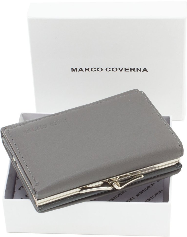 Дамський шкіряний гаманець з додатковим блоком Marco Coverna (18038)