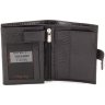 Многофункциональное портмоне черного цвета из кожи высокого качества Tony Bellucci (10726) - 2