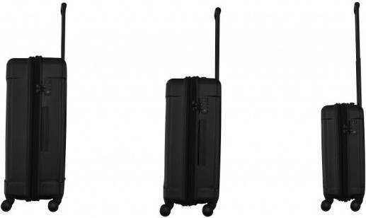 Набір валіз Wenger, Legacy 3 в 1, (S,M,L), пластик, 4 колеса, чорний фото №4 Набір валіз Wenger, Legacy 3 в 1, (S,M,L), пластик, 4 колеса, чорний modnotak фото №4
