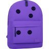 Фіолетовий рюкзак для підлітків із текстилю з липучками Bagland (53868) - 2