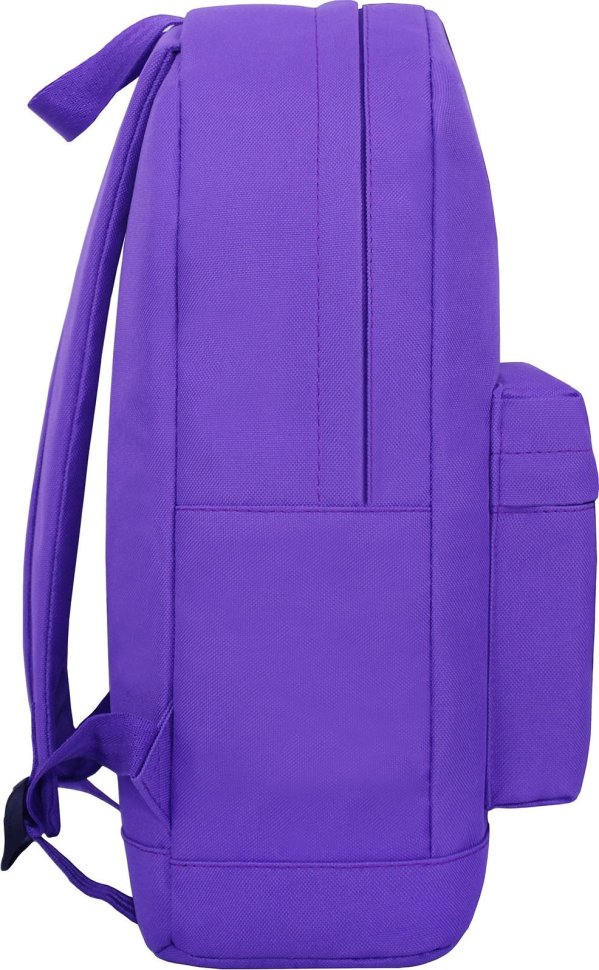 Фіолетовий рюкзак для підлітків із текстилю з липучками Bagland (53868)