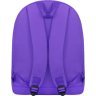 Фіолетовий рюкзак для підлітків із текстилю з липучками Bagland (53868) - 4