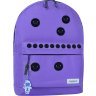 Фіолетовий рюкзак для підлітків із текстилю з липучками Bagland (53868) - 7