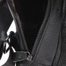 Практичная мужская черная сумка-слинг крупного размера из натуральной кожи Borsa Leather (22093) - 8
