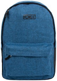 Городской мужской рюкзак из полиэстера JCB BP63 синего цвета 94268