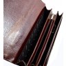 Прочный мужской портфель коричневого цвета из натуральной кожи Desisan (317-019) - 4