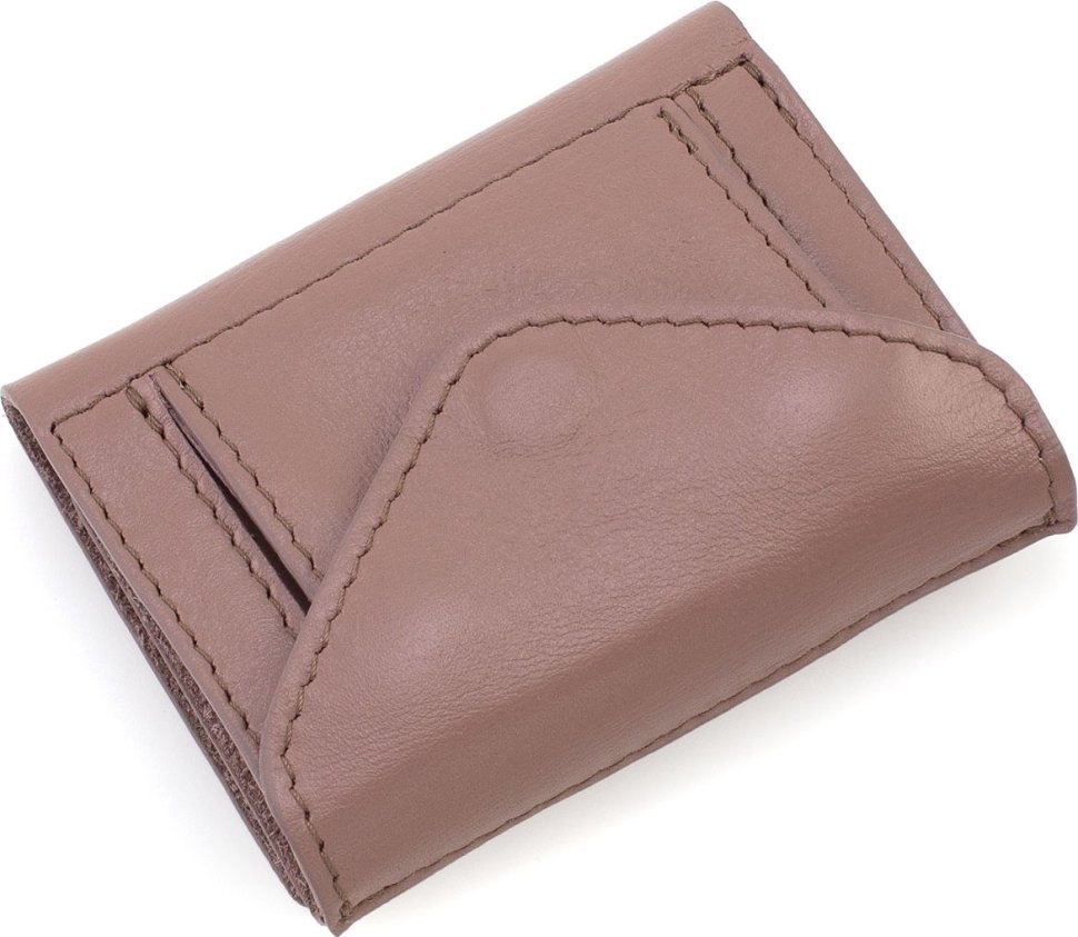 Невеликий жіночий гаманець з італійської шкіри Grande Pelle (55968)