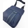 Вертикальная сумка планшет синего цвета из кожи Флотар VATTO (11710) - 3