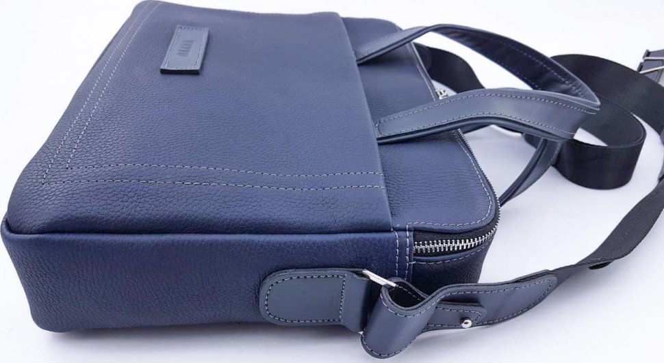 Ділова чоловіча сумка - портфель з фактурної шкіри VATTO (11810)