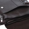 Мужская коричневая сумка на плечо из кожи Borsa Leather (19326) - 4