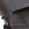 Мужская коричневая сумка на плечо из кожи Borsa Leather (19326) - 5