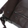 Мужская коричневая сумка на плечо из кожи Borsa Leather (19326) - 6