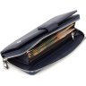 Великий жіночий гаманець із натуральної шкіри темно-синього кольору ST Leather 1767368 - 11