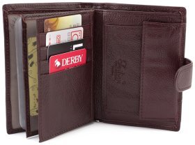 Вертикальное кожаное портмоне с большой монетницей Tailian (16371)