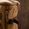 Песочный дорожный рюкзак из текстиля с ручками Vintage (20664)  - 8