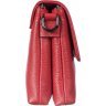 Модна сумка червоного кольору з натуральної шкіри Desisan (2010-04) - 3