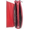 Модна сумка червоного кольору з натуральної шкіри Desisan (2010-04) - 5