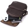 Мужская сумка планшет с клапаном на магните коричневого цвета Tony Perotti 108368 modnotak фото - 8