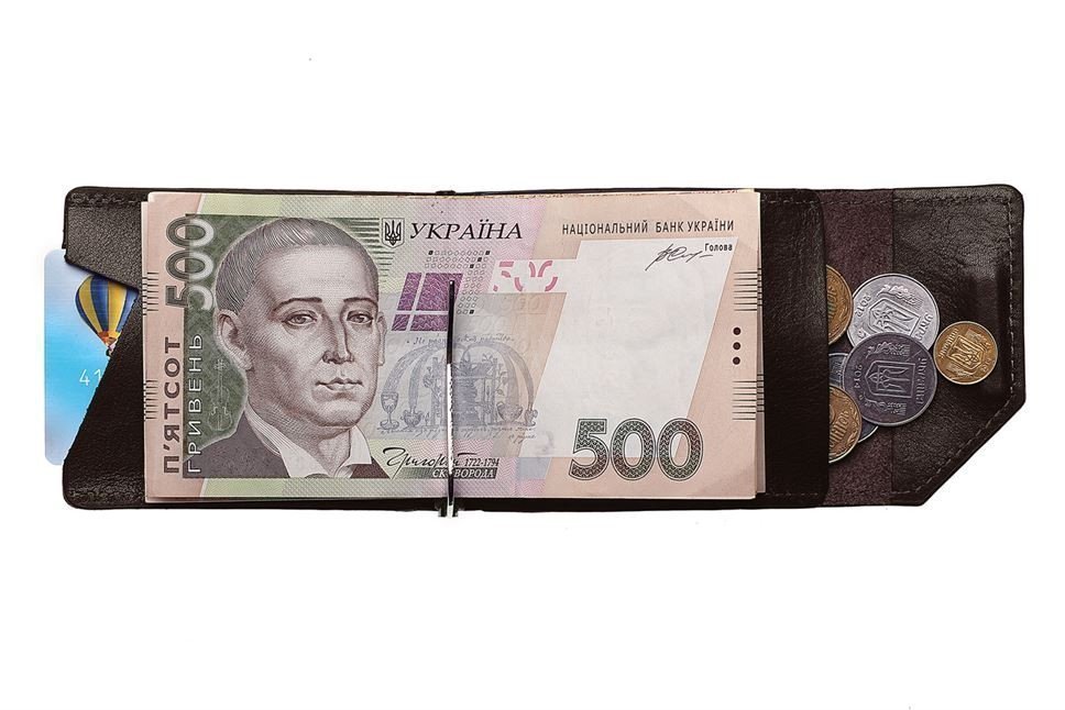 Кожаный зажим для денег темно-коричневого цвета Grande Pelle (13031) фото №12 Кожаный зажим для денег темно-коричневого цвета Grande Pelle (13031) modnotak фото №12