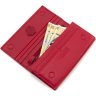 Червоний жіночий гаманець великого розміру з натуральної шкіри Marco Coverna 68668 - 9