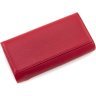 Червоний жіночий гаманець великого розміру з натуральної шкіри Marco Coverna 68668 - 4