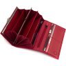 Червоний жіночий гаманець великого розміру з натуральної шкіри Marco Coverna 68668 - 6