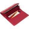 Червоний жіночий гаманець великого розміру з натуральної шкіри Marco Coverna 68668 - 8