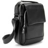 Мужская сумка планшет через плечо Tiding Bag 90769 Черная modnotak фото - 7