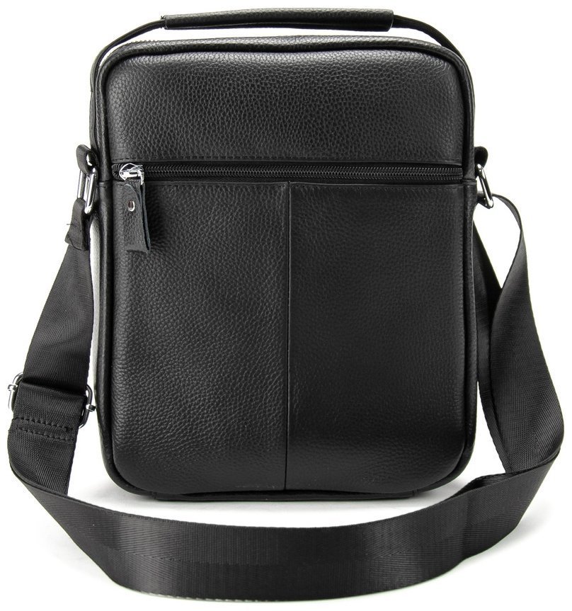 Мужская сумка планшет через плечо Tiding Bag 90769 Черная modnotak фото №10