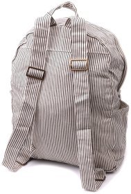 Літній жіночий рюкзак із якісного текстилю молочного кольору Vintage Style 90969