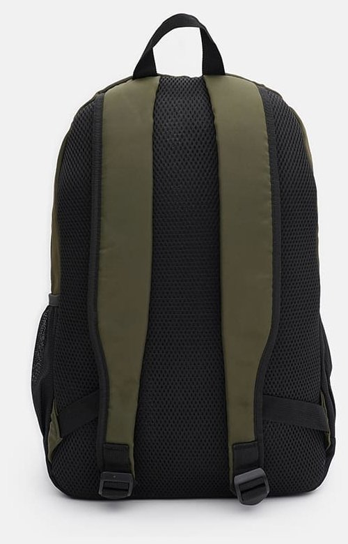 Просторный мужской рюкзак из полиэстера зеленого цвета Aoking 71569