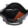 Черная кожаная мужская сумка с отделением для ноутбука VINTAGE STYLE (14067) - 7