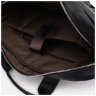Чорна чоловіча шкіряна ділова сумка під ноутбук із натуральної шкіри флотар Keizer 71669 - 5