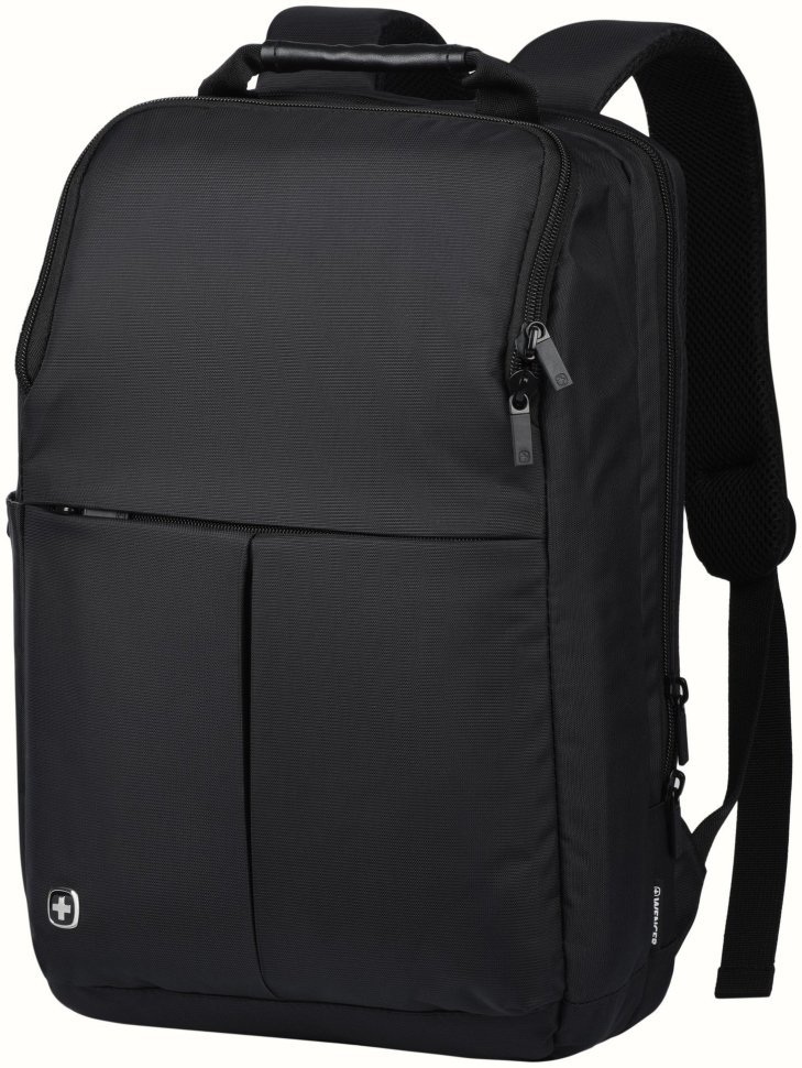 Стильный рюкзак из прочного нейлона с отделением для ноутбука до 14" Wenger Reload черного цвета 103469 modnotak фото №1